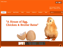 Tablet Screenshot of poultrybazaar.net